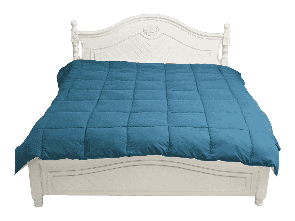 Double dual color polyester quilt